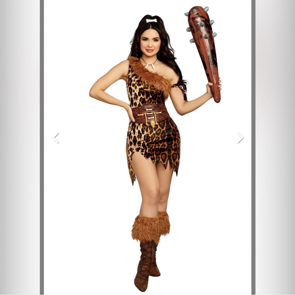 Cave Woman Halloween Costume